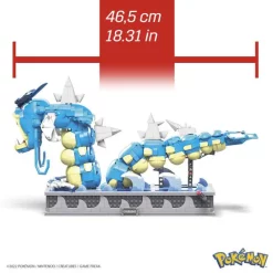 Best deal 😀 Pokemon Motion Gyarados Set ⌛ -Mega Bloks & Construx Store 194735048106 inset4
