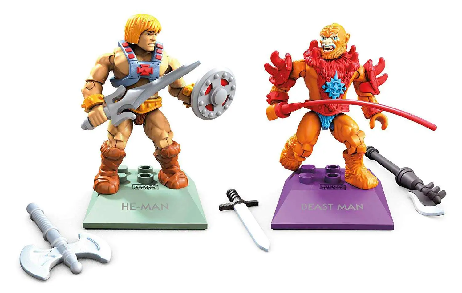 Coupon π Mega Construx Masters of the Universe Heroes He-Man vs. Beast Man Mini Figure 2-Pack π₯ 6 Coupon π Mega Construx Masters of the Universe Heroes He-Man vs. Beast Man Mini Figure 2-Pack π₯ - Image 4