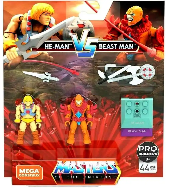 Coupon π Mega Construx Masters of the Universe Heroes He-Man vs. Beast Man Mini Figure 2-Pack π₯ 3 Coupon π Mega Construx Masters of the Universe Heroes He-Man vs. Beast Man Mini Figure 2-Pack π₯