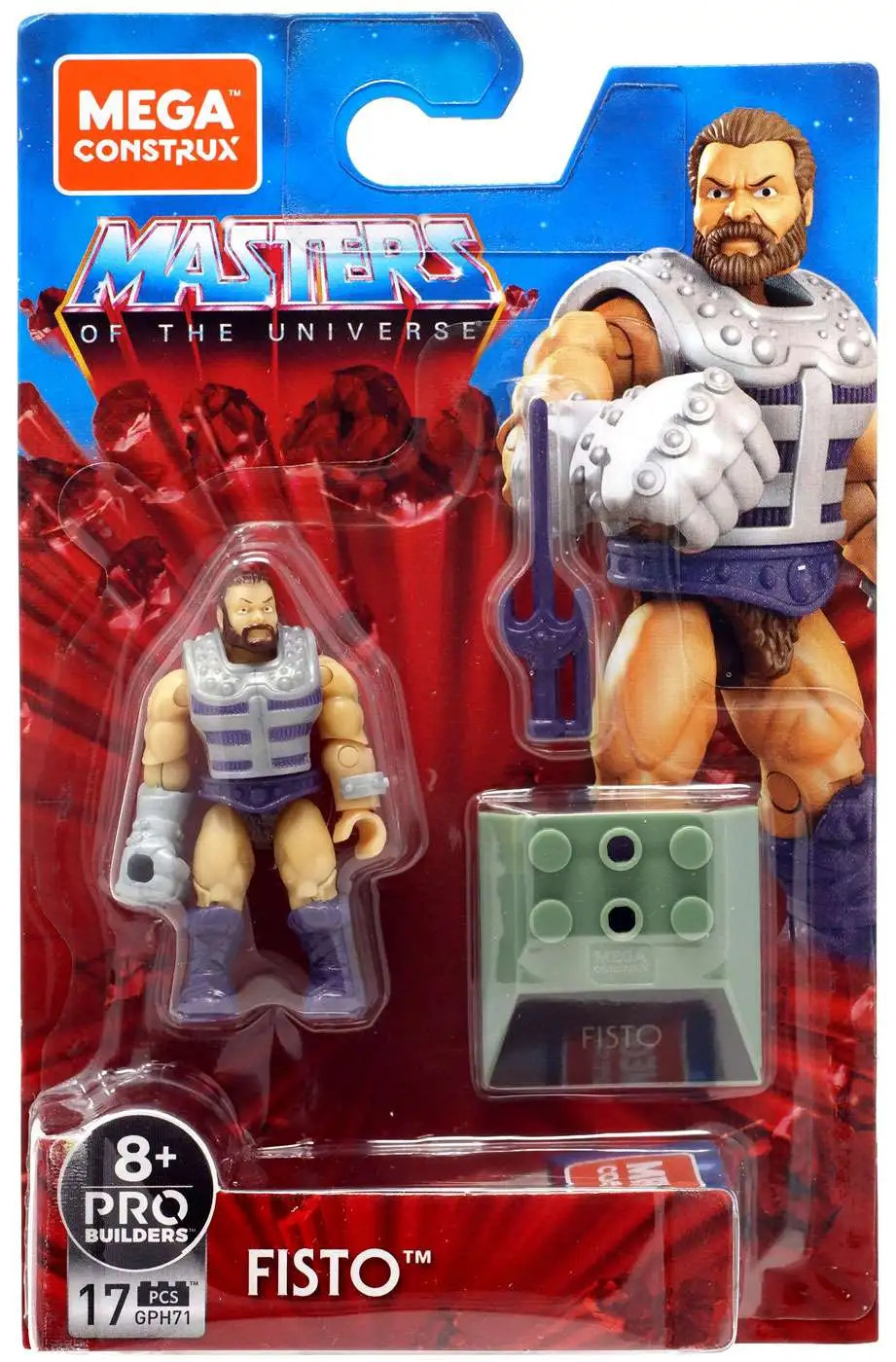 Wholesale π Mega Construx Masters of the Universe Heroes Fisto Mini Figure π 3 Wholesale π Mega Construx Masters of the Universe Heroes Fisto Mini Figure π