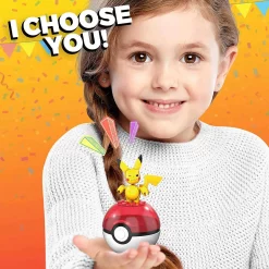 Cheap 💯 Pokemon Pikachu Set [Winking] 😍 -Mega Bloks & Construx Store 887961928563 inset2