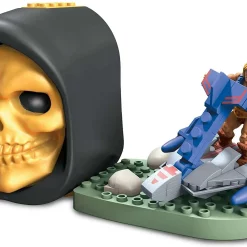 Budget β Mega Construx Masters of the Universe Skeletor Skull He-Man with Jet Sled Set π₯