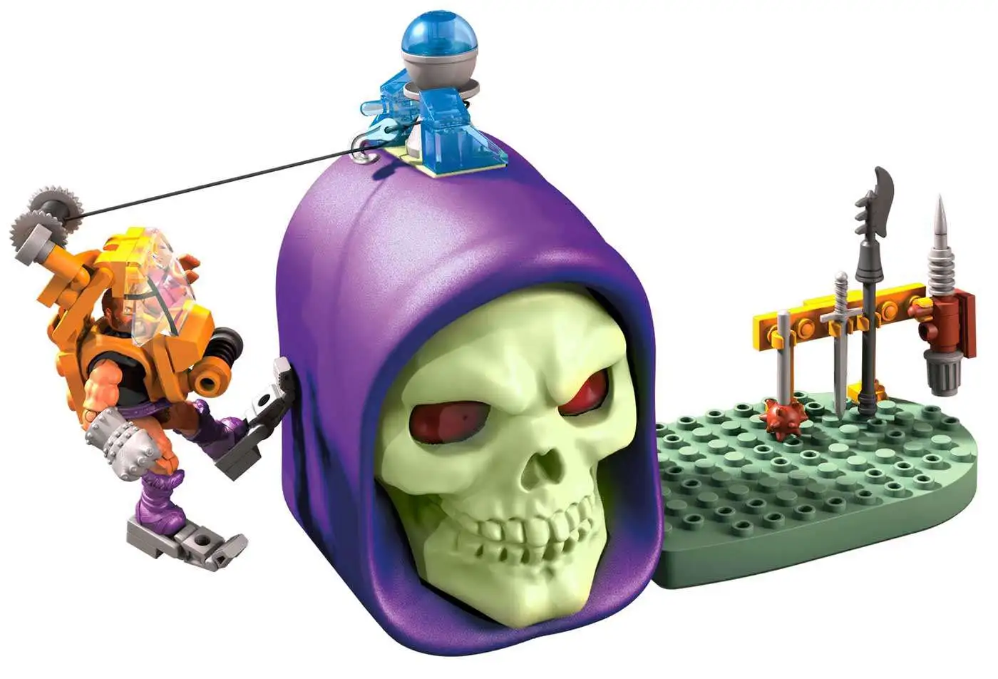 Best Sale π Mega Construx Masters of the Universe Skeletor Skull Fisto with Cliff Climber Set π 4 Best Sale π Mega Construx Masters of the Universe Skeletor Skull Fisto with Cliff Climber Set π - Image 2