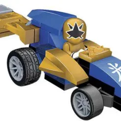 Budget 😀 Mega Bloks Power Rangers Super Samurai Gold Pocket Racer Set #5770 😍 -Mega Bloks & Construx Store bloksrangers5770 inset1