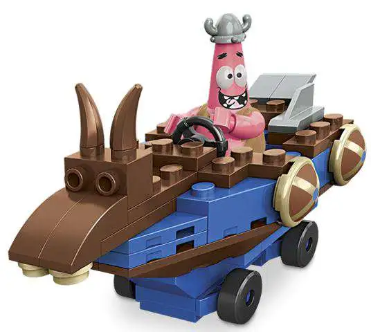Discount π€© Mega Bloks Spongebob Squarepants Boat Racers Patrick Boat Racer Set #94617 π 4 Discount π€© Mega Bloks Spongebob Squarepants Boat Racers Patrick Boat Racer Set #94617 π - Image 2