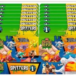 Discount 🎉 Breakout Beasts Egg Spitters Series 1 Mystery Box [16 Packs] 🎉