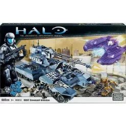 Best reviews of 🧨 Mega Bloks Halo The Authentic Collector's Series Covenant Invasion Exclusive Set #96853 [Damaged Package] 😍