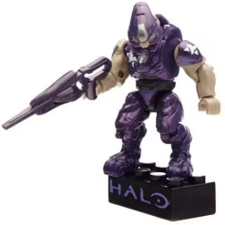 Promo 🔥 Mega Bloks Halo Metallic Elite Drop Pod Set #97356 [Purple Elite] 🌟