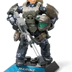 Cheapest 😍 Halo Infinite Heroes Series 12 Marine Sniper Mini Figure GNB16 [Female] 😀 -Mega Bloks & Construx Store halo12marinesnper inset2
