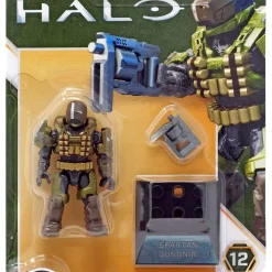 Best deal 🔔 Halo Infinite Heroes Series 12 Spartan Gungnir Mini Figure GNB18 👏