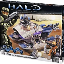 Brand new ⌛ Mega Bloks Halo Covenant Brute Prowler Set #96869 [Damaged Package] ⌛