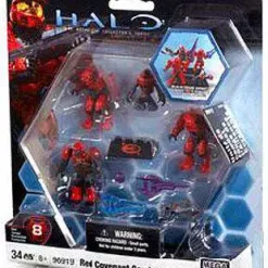 New π Mega Bloks Halo The Authentic Collector's Series Red Covenant Combat Unit Exclusive Set #96919 π