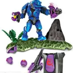 Discount 😉 Mega Bloks Halo The Authentic Collector's Series Blue Team: Weapons Pack Exclusive Set #96957 [Covenant Elite] 🧨 -Mega Bloks & Construx Store halomegabloks96957 inset3