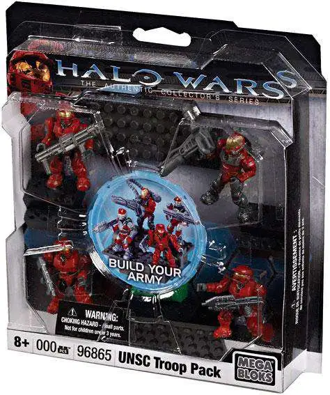 Brand new π Mega Bloks Halo UNSC Troop Pack Exclusive Set #96865 π 3 Brand new π Mega Bloks Halo UNSC Troop Pack Exclusive Set #96865 π