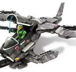 Budget 🎉 Mega Bloks Halo The Authentic Collector's Series UNSC Hornet Set #96806 🌟 -Mega Bloks & Construx Store halomegablokshornet inset4