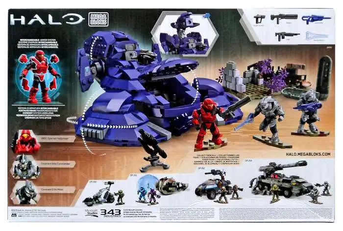 New π Mega Bloks Halo Covenant Wraith Ambush Set #31844 π 4 New π Mega Bloks Halo Covenant Wraith Ambush Set #31844 π - Image 2