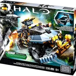 Hot Sale 🤩 Mega Bloks Halo Dual Mode UNSC Warthog Set #31846 👏