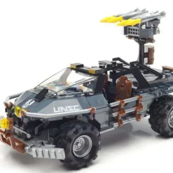 Hot Sale 🤩 Mega Bloks Halo Dual Mode UNSC Warthog Set #31846 👏 -Mega Bloks & Construx Store halomegadualwart inset2