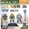 Budget 👏 Halo UNSC Spartan Armor Pack Set [Includes 2 UNSC Spartans & Brute Warrior] 🔔 -Mega Bloks & Construx Store halomegagrn07