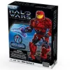 New 😀 Mega Bloks Halo Magnetic Figures UNSC Spartan-II Set #29672 [Red] 💯 -Mega Bloks & Construx Store halomegaspartan2