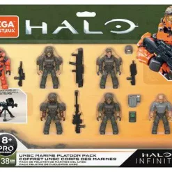 Cheap ⌛ Halo Infinite UNSC Marine Platoon Pack 6-Figure Set [Spartan MK VII, Marine Demolition, Survivor, Rifleman, Technician & Sniper] 👏
