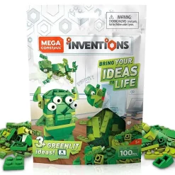 New π Inventions Green Brick Building Set π