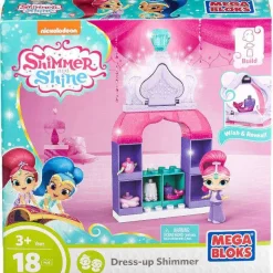 Best deal ✨ Mega Bloks Shimmer & Shine 👗 Dress-Up Shimmer Set FBK01 ✨
