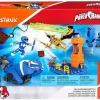 New 🎉 Power Rangers Blue Ranger Battle Set [Damaged Package] ⭐ -Mega Bloks & Construx Store mbprdpk77dp