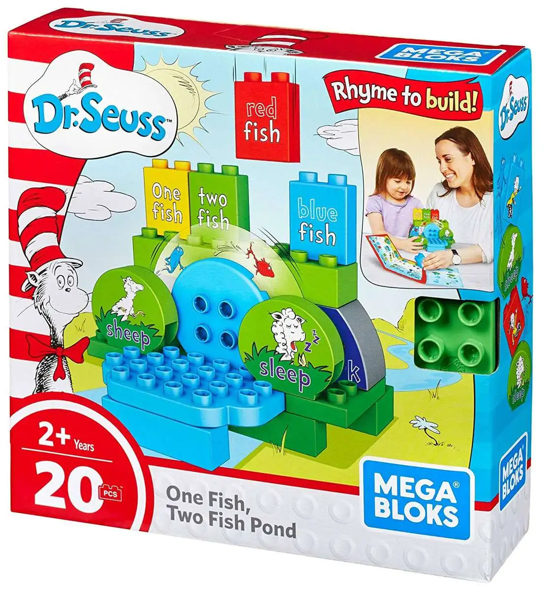 Promo 𧨠Mega Bloks Dr. Seuss One Fish, Two Fish Pond Set π 2 Promo 𧨠Mega Bloks Dr. Seuss One Fish, Two Fish Pond Set π