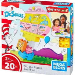 Coupon 🥰 Mega Bloks Dr. Seuss Oh, the Places You'll Go Set FNJ67 ⌛