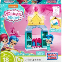 Hot Sale ✨ Mega Bloks Shimmer & Shine 👗 Dress-Up Shine Set 😍