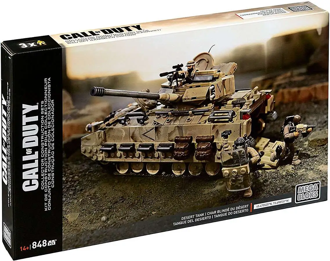 Budget ✔️ Mega Bloks Call of Duty Desert Tank Set #31279 ⭐ 3 Budget ✔️ Mega Bloks Call of Duty Desert Tank Set #31279 ⭐