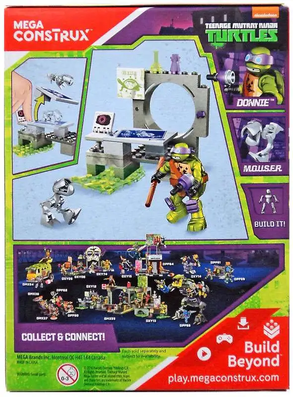 Promo π€© Mega Construx Teenage Mutant Ninja Turtles Animation Donnie Mouser Attack Set π 6 Promo π€© Mega Construx Teenage Mutant Ninja Turtles Animation Donnie Mouser Attack Set π - Image 4