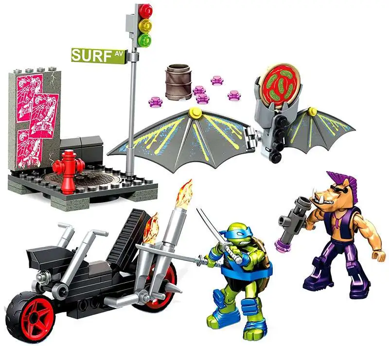 Best deal π― Mega Construx Teenage Mutant Ninja Turtles Animation Leo Turtle Glider Pursuit Set π― 4 Best deal π― Mega Construx Teenage Mutant Ninja Turtles Animation Leo Turtle Glider Pursuit Set π― - Image 2
