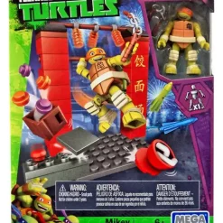Brand new 🎉 Mega Bloks Teenage Mutant Ninja Turtles Half Shell Heroes Mikey Chinatown Chase Set #32717 [Damaged Package] ⭐