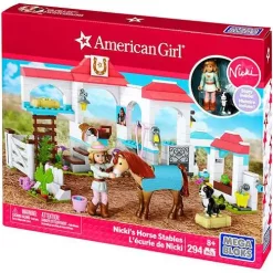 Best reviews of 🔥 Mega Bloks American Girl Nicki's Horse Stables Set #31926 [Damaged Package] ⌛