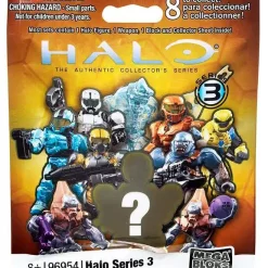 Deals ✔️ Mega Bloks Halo Series 3 Minifigure Mystery Pack [1 RANDOM Figure] 😍