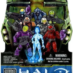 Brand new 👍 Mega Bloks Halo Series 4 Minifigure Mystery Pack [1 RANDOM Figure] 👍