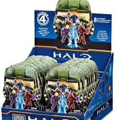 Brand new 👍 Mega Bloks Halo Series 4 Minifigure Mystery Pack [1 RANDOM Figure] 👍 -Mega Bloks & Construx Store megabloks4pack inset2