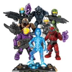 Brand new 👍 Mega Bloks Halo Series 4 Minifigure Mystery Pack [1 RANDOM Figure] 👍 -Mega Bloks & Construx Store megabloks4pack inset3