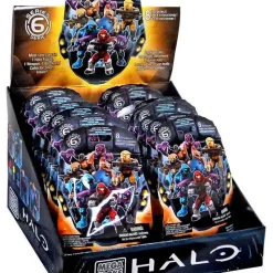 Cheap 🥰 Mega Bloks Halo Series 6 Minifigure Mystery Box [24 Packs] ⭐
