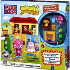 Wholesale 😍 Mega Bloks Moshi Monsters Monster's House Set #80627 [Damaged Package] 🧨