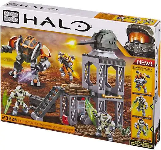 Budget π Mega Bloks Halo Containment Outpost Patrol Exclusive Set #97515 βοΈ 3 Budget π Mega Bloks Halo Containment Outpost Patrol Exclusive Set #97515 βοΈ