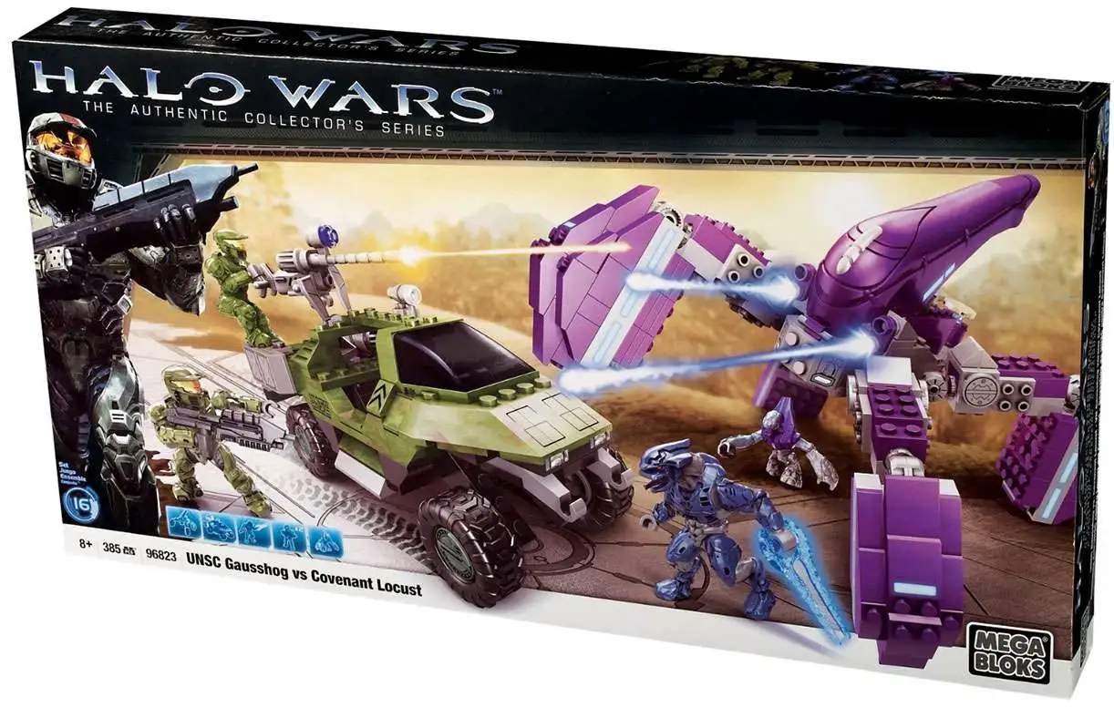 New π Mega Bloks Halo The Authentic Collector's Series UNSC Gausshog vs. Covenant Locust Set #96823 π€© 3 New π Mega Bloks Halo The Authentic Collector's Series UNSC Gausshog vs. Covenant Locust Set #96823 π€©