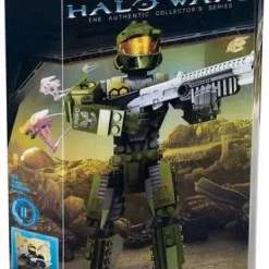 Best Pirce 🌟 Mega Bloks Halo The Authentic Collector's Series Green UNSC Spartan II Set #96816 🤩