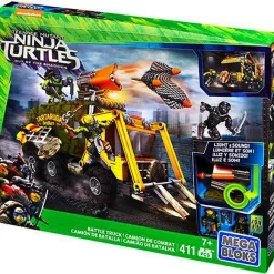 Budget 😍 Mega Bloks Teenage Mutant Ninja Turtles Out of the Shadows Battle Truck Set #31601 [Damaged Package] 🌟
