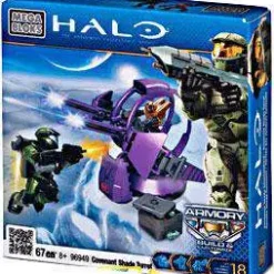 Deals 🎁 Mega Bloks Halo The Authentic Collector's Series Covenant Shade Turret Set #96949 💯