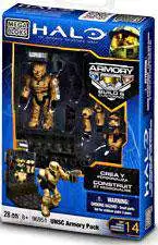 Promo 😀 Mega Bloks Halo The Authentic Collector's Series UNSC Armory Pack Set #96951 🎁