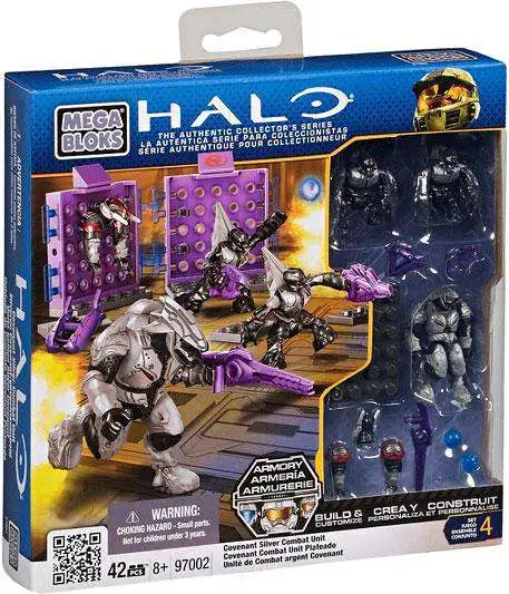 Buy β€οΈ Mega Bloks Halo The Authentic Collector's Series Covenant Silver Combat Unit Set #97002 π 6 Buy β€οΈ Mega Bloks Halo The Authentic Collector's Series Covenant Silver Combat Unit Set #97002 π - Image 4