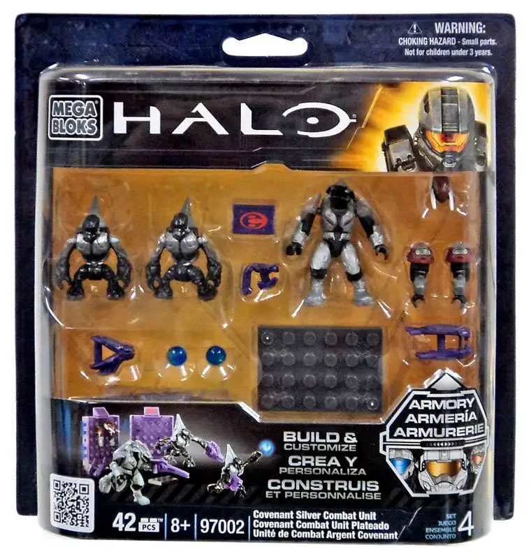 Buy β€οΈ Mega Bloks Halo The Authentic Collector's Series Covenant Silver Combat Unit Set #97002 π 3 Buy β€οΈ Mega Bloks Halo The Authentic Collector's Series Covenant Silver Combat Unit Set #97002 π